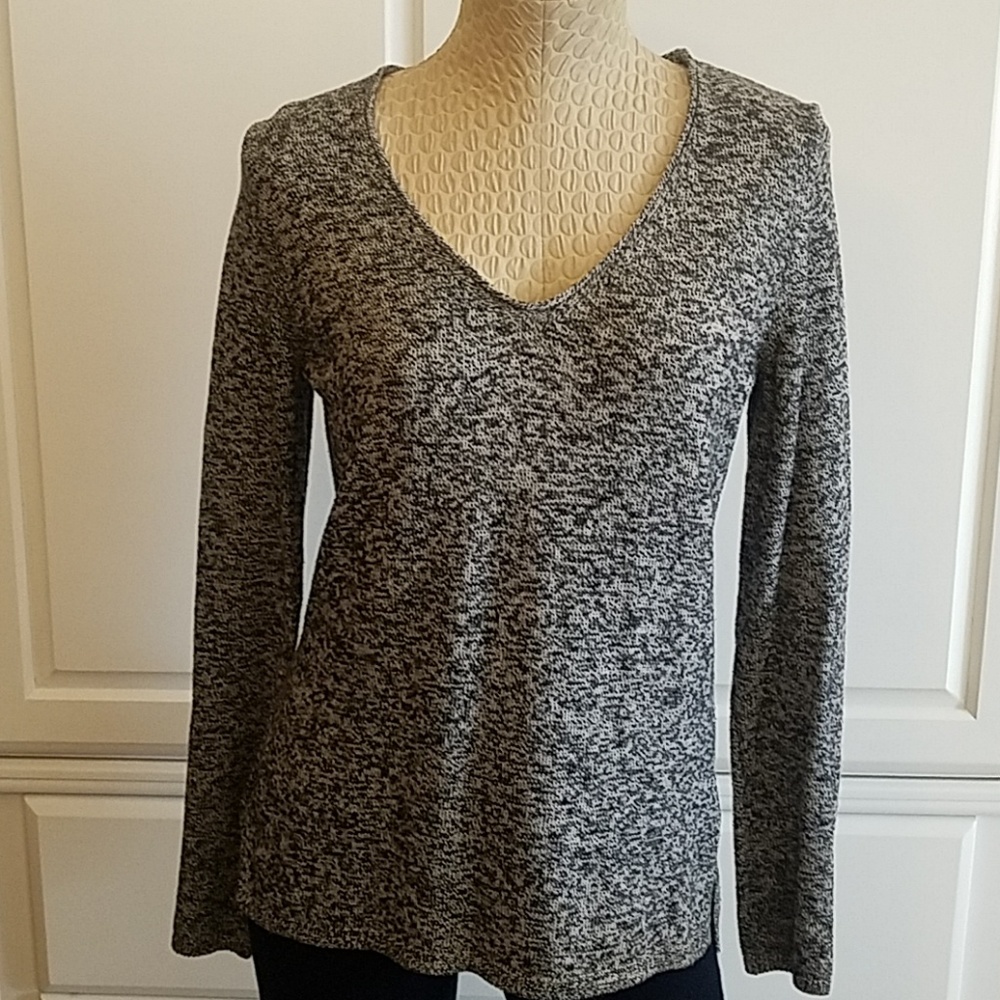 V-Neck Pullover Sweater
